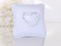 Vankúšik pod obrúčky - SRDCE 2